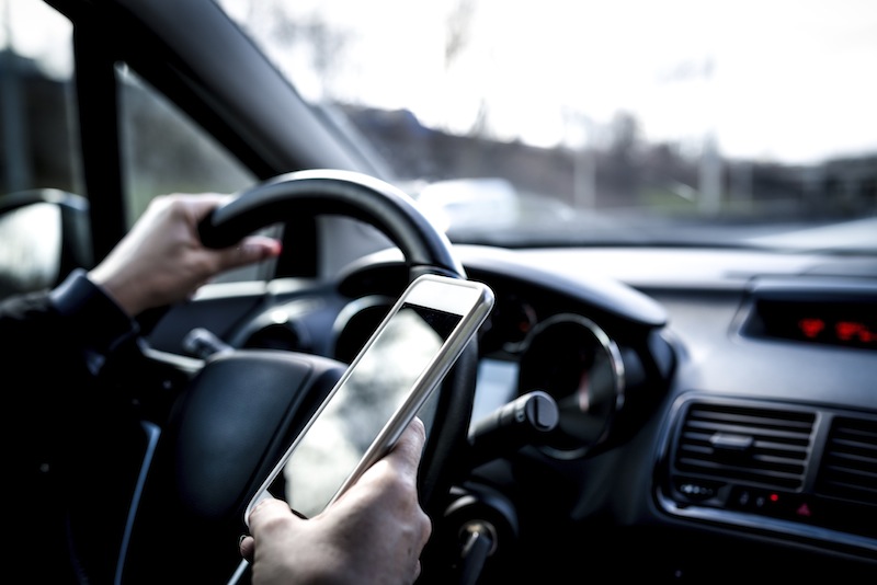 Distracted Driving the Second Leading Cause of Car Crash Fatalities